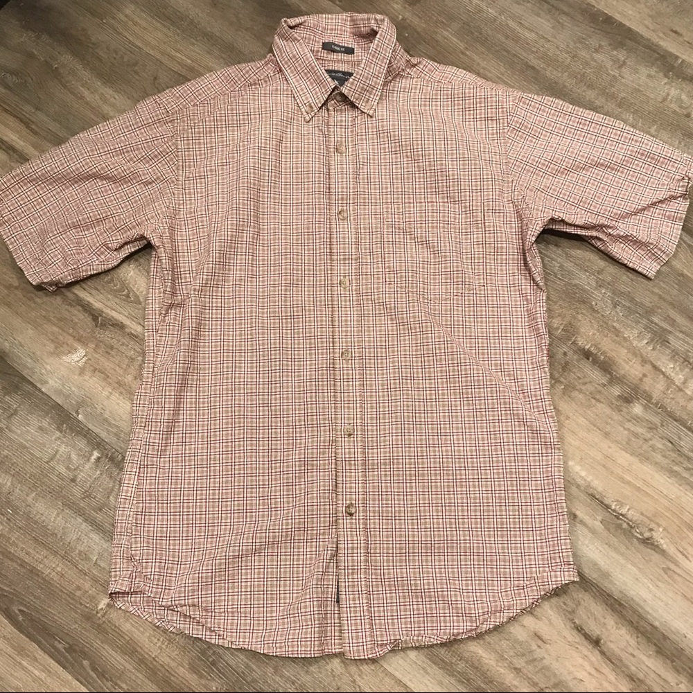 BOGO 2 Eddie Bauer Short Sleeve Plaid Shirt Bundle
